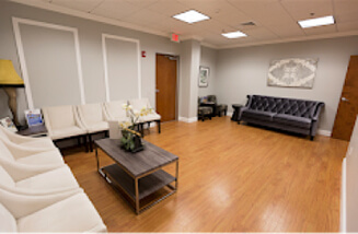 Podiatrist office waiting room in Boynton Beach , Fl