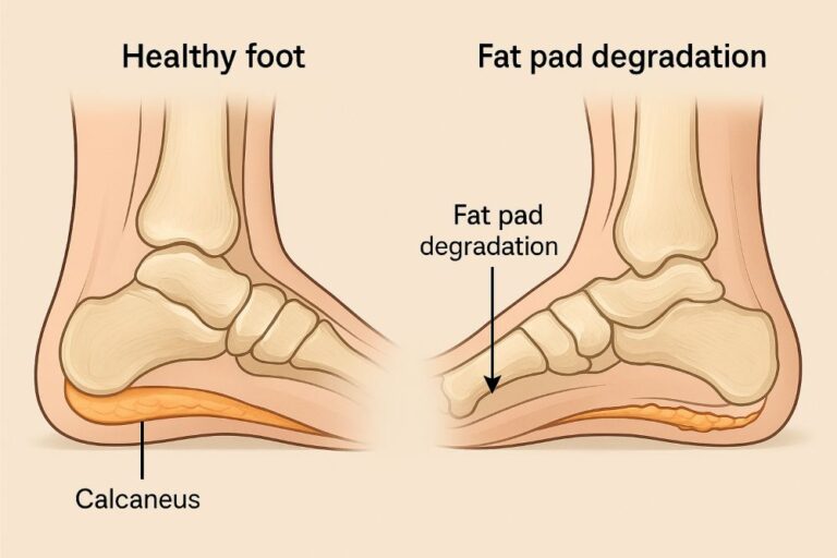 Aging Feet, Vanishing Comfort: The Shocking Truth About Fat Pad Degradation